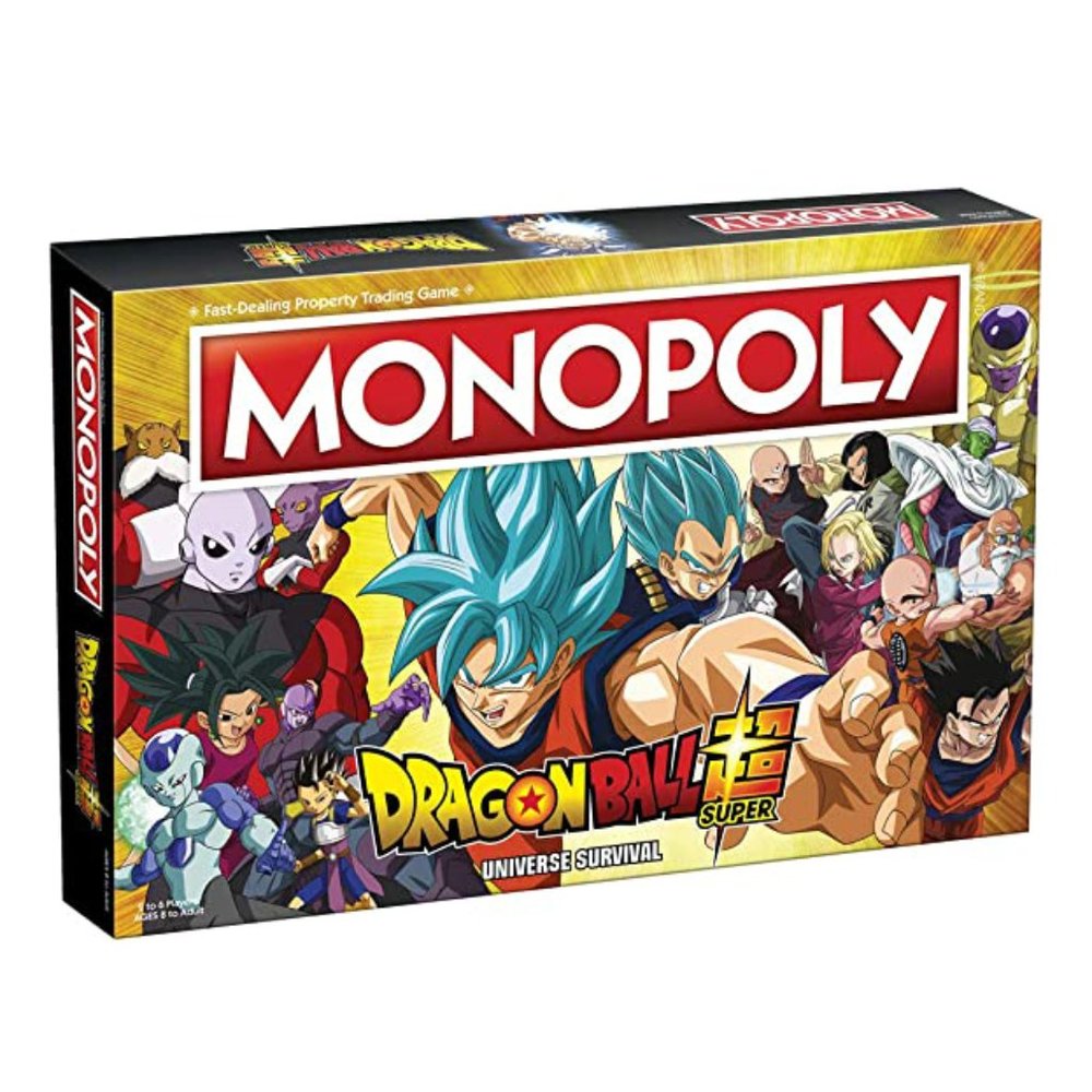 USAopoly Monopoly - Dragon Ball Z Super Themed Monopoly Board Game, New in Box